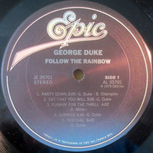 George Duke : Follow The Rainbow (LP, Album, RP, Ter)