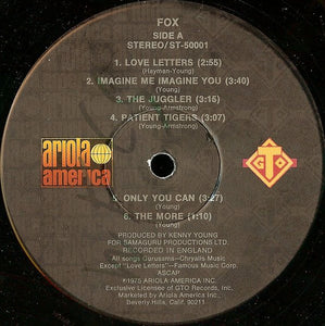 Fox (3) : Fox (LP, Album)