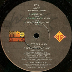 Fox (3) : Fox (LP, Album)