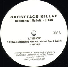 Load image into Gallery viewer, Ghostface Killah : Bulletproof Wallets (2xLP, Promo, Cle)