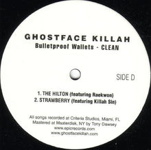 Load image into Gallery viewer, Ghostface Killah : Bulletproof Wallets (2xLP, Promo, Cle)