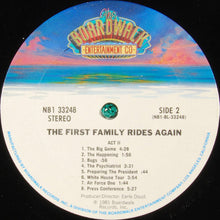 Load image into Gallery viewer, Rich Little With Melanie Chartoff ~ Michael Richards (3) ~ Shelley Hack ~ Jenilee Harrison ~ Earle Doud ~ Bonzo (9) And Vaughn Meader : The First Family Rides Again (LP, Album, Club, Ter)