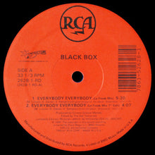 Load image into Gallery viewer, Black Box : Everybody Everybody (12&quot;, Single)
