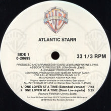 Load image into Gallery viewer, Atlantic Starr : One Lover At A Time (12", Maxi, All)
