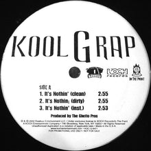 Load image into Gallery viewer, Kool G Rap : It&#39;s Nothin&#39; / Spill Blood (12&quot;, Promo)