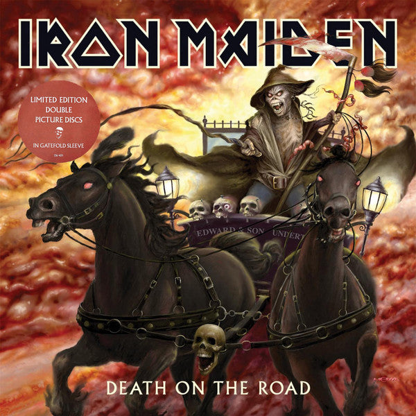 Iron Maiden : Death On The Road (2xLP, Album, Ltd, Pic)