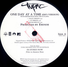 Load image into Gallery viewer, Tupac* With Eminem Featuring The Outlawz : One Day At A Time (Em's Version) (12", Promo)