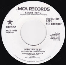 Load image into Gallery viewer, Jody Watley : Everything (7", Promo)