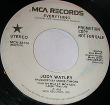 Load image into Gallery viewer, Jody Watley : Everything (7", Promo)
