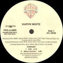 Load image into Gallery viewer, Karyn White : Hungah (12&quot;, Promo, Whi)