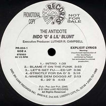 Load image into Gallery viewer, Indo G &amp; Lil' Blunt : The Antidote (LP, Album, Promo)