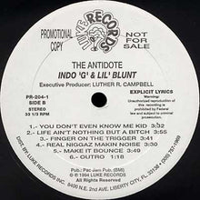 Load image into Gallery viewer, Indo G &amp; Lil' Blunt : The Antidote (LP, Album, Promo)