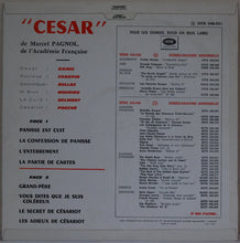 Load image into Gallery viewer, Marcel Pagnol : César (LP, Album, RE)