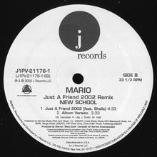 Load image into Gallery viewer, Mario : Just A Friend (2002 Remix) (12&quot;)