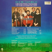Load image into Gallery viewer, Eddie Daniels : Memos From Paradise (LP, Album, Promo)