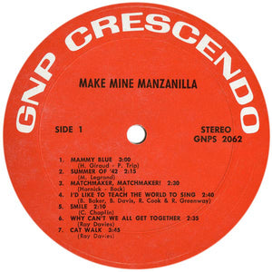 The Manzanilla Sound : Make Mine Manzanilla (LP)