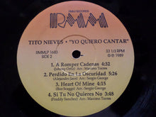 Load image into Gallery viewer, Tito Nieves : Yo Quiero Cantar (LP, Album)