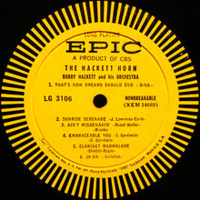 Load image into Gallery viewer, Bobby Hackett And His Orchestra : The Hackett Horn (LP, Comp)