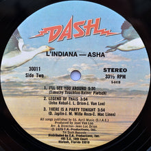 Load image into Gallery viewer, Asha* : L'Indiana (LP, Album, Rai)