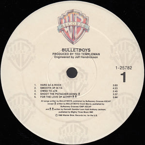 BulletBoys : BulletBoys (LP, Album)