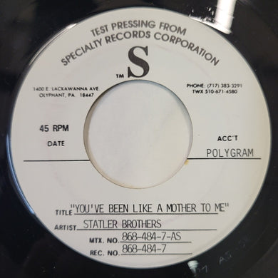 Statler Brothers* : You've Been Like A Mother To Me (7