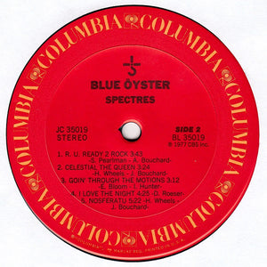 Blue Öyster Cult : Spectres (LP, Album, M/Print, Pit)