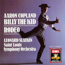 Load image into Gallery viewer, Aaron Copland, Leonard Slatkin, Saint Louis Symphony Orchestra : Billy The Kid / Rodeo (CD, Club)