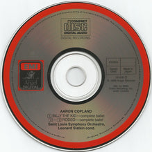 Load image into Gallery viewer, Aaron Copland, Leonard Slatkin, Saint Louis Symphony Orchestra : Billy The Kid / Rodeo (CD, Club)