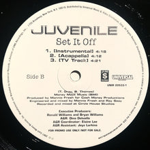 Load image into Gallery viewer, Juvenile (2) : Set It Off (12&quot;, Promo)