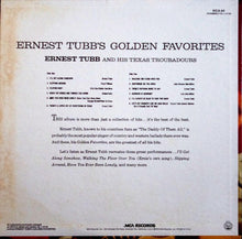 Load image into Gallery viewer, Ernest Tubb And His Texas Troubadours : Ernest Tubb's Golden Favorites (LP, Album, RE)
