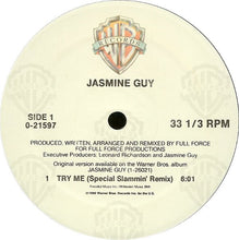 Load image into Gallery viewer, Jasmine Guy : Try Me (12", Maxi)