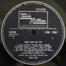 Load image into Gallery viewer, Four Tops : Four Tops On Top (LP, Album)