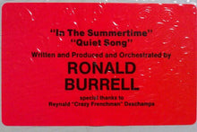 Load image into Gallery viewer, Ronald Burrell : In The Summertime (12&quot;)