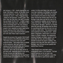 Load image into Gallery viewer, The Original Gerry Mulligan - Chet Baker Quartet* : Complete Recordings (Master Takes) (2xCD, Comp)