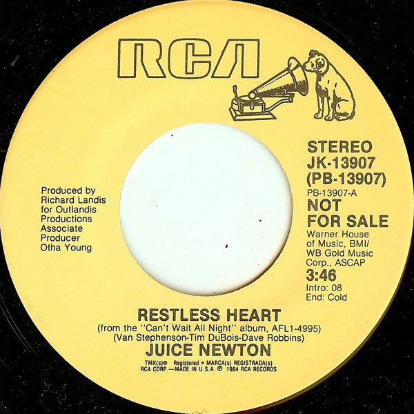Juice Newton : Restless Heart (7