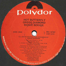 Load image into Gallery viewer, Gregg Diamond, Bionic Boogie : Hot Butterfly (LP, Album, GRT)