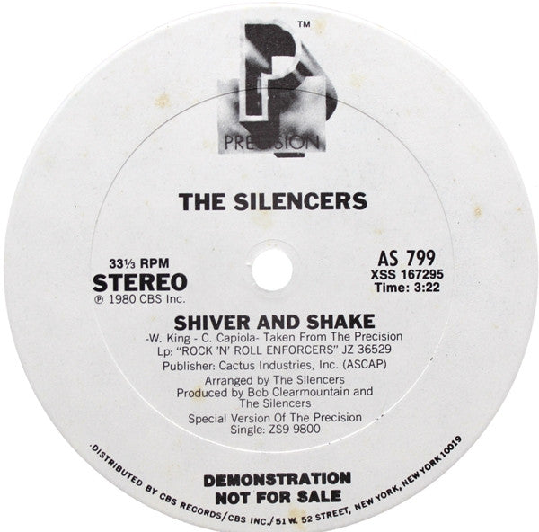 The Silencers (2) : Shiver And Shake / Illegal (12