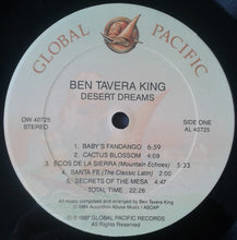 Load image into Gallery viewer, Ben Tavera King : Desert Dreams (LP, Album, RE)