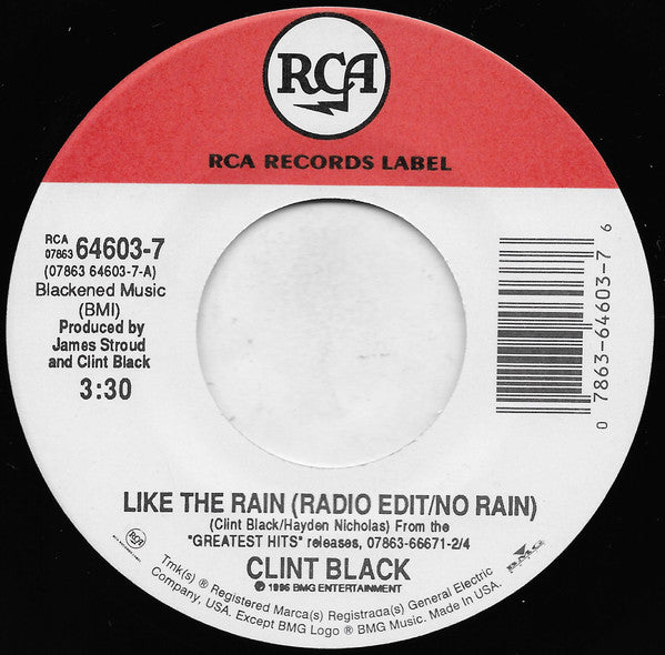 Clint Black : Like The Rain (7