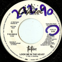 Load image into Gallery viewer, Tina Turner : Look Me In The Heart (7&quot;, Promo)