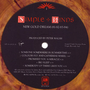 Simple Minds : New Gold Dream (81-82-83-84) (LP, Album, Ltd, Gol)