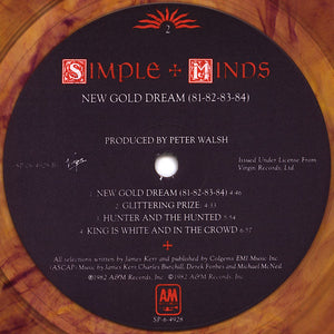 Simple Minds : New Gold Dream (81-82-83-84) (LP, Album, Ltd, Gol)