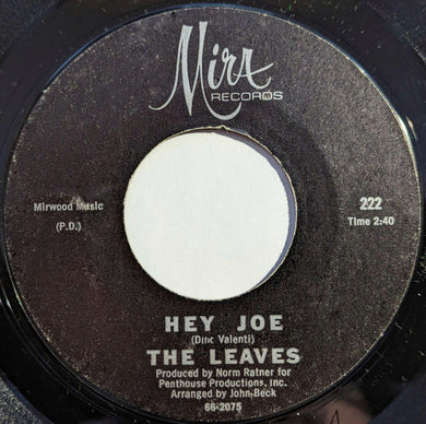 The Leaves : Hey Joe / Funny Little World (7