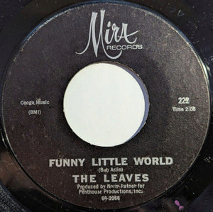 The Leaves : Hey Joe / Funny Little World (7", Single, Styrene)