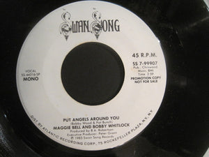 Maggie Bell And Bobby Whitlock : Put Angels Around You (7", Single, Mono, Promo)