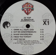 Load image into Gallery viewer, ZZ Top : Eliminator (LP, Album, RE, All)