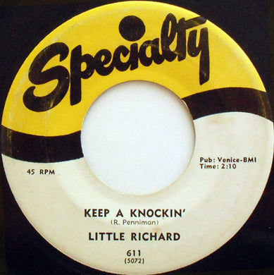 Little Richard : Keep A Knockin' / Can't Believe You Wanna Leave (7