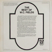 Load image into Gallery viewer, W.C. Fields : The Best Of (LP, Comp)