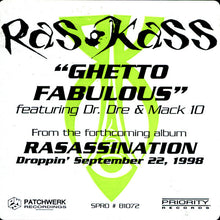 Load image into Gallery viewer, Ras Kass : Ghetto Fabulous (12&quot;, Promo)