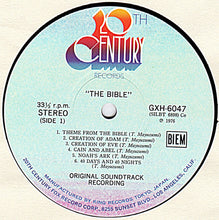 Load image into Gallery viewer, Toshiro Mayuzumi : The Bible ... In The Beginning (Original Motion Picture Soundtrack Album) (LP)